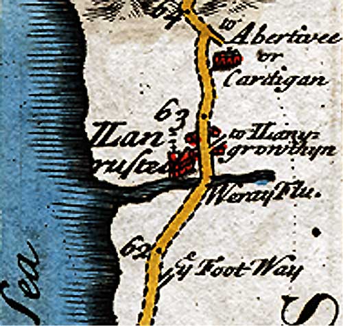 Published by John Owen, drawn & engraved by Emanuel Bowen, Britannia Depicta, 1736