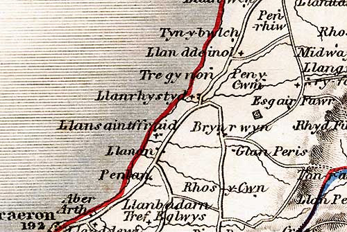 Drawn & Engraved by J. Archer, Pentonville, London. Published by Tallis C.1840